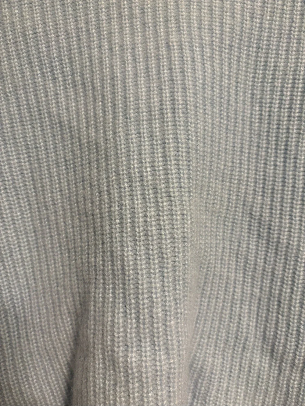 La Ligne Mini Toujours Light Blue Ribbed Crewneck Sweater -XS - Picture 2 of 6